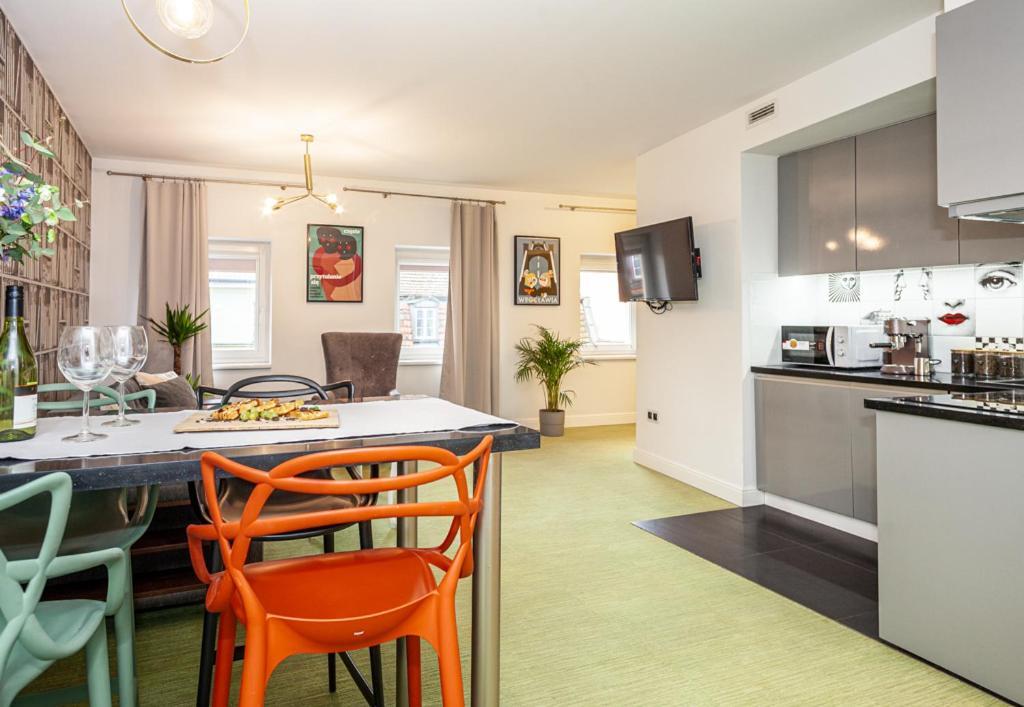 Oomph Wroclaw Deluxe Apt Ruska Leilighet Eksteriør bilde